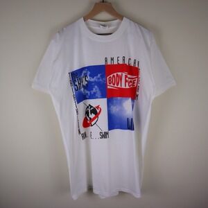 Vintage 90s Body Force Triathlon American Team Shirt NWT Adult XL 23x31.5